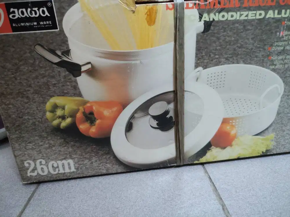 Panci Steamer Rice Cooker 26 cm, merek Jawa