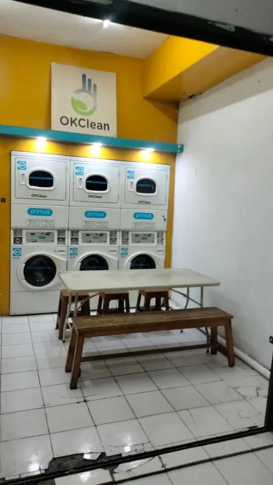 Take over laundry coins