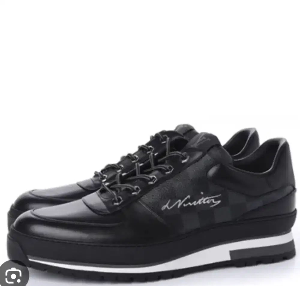 Louis Vuitton Harlem Sneakers (Damier Graphite Canvas & kulit)
