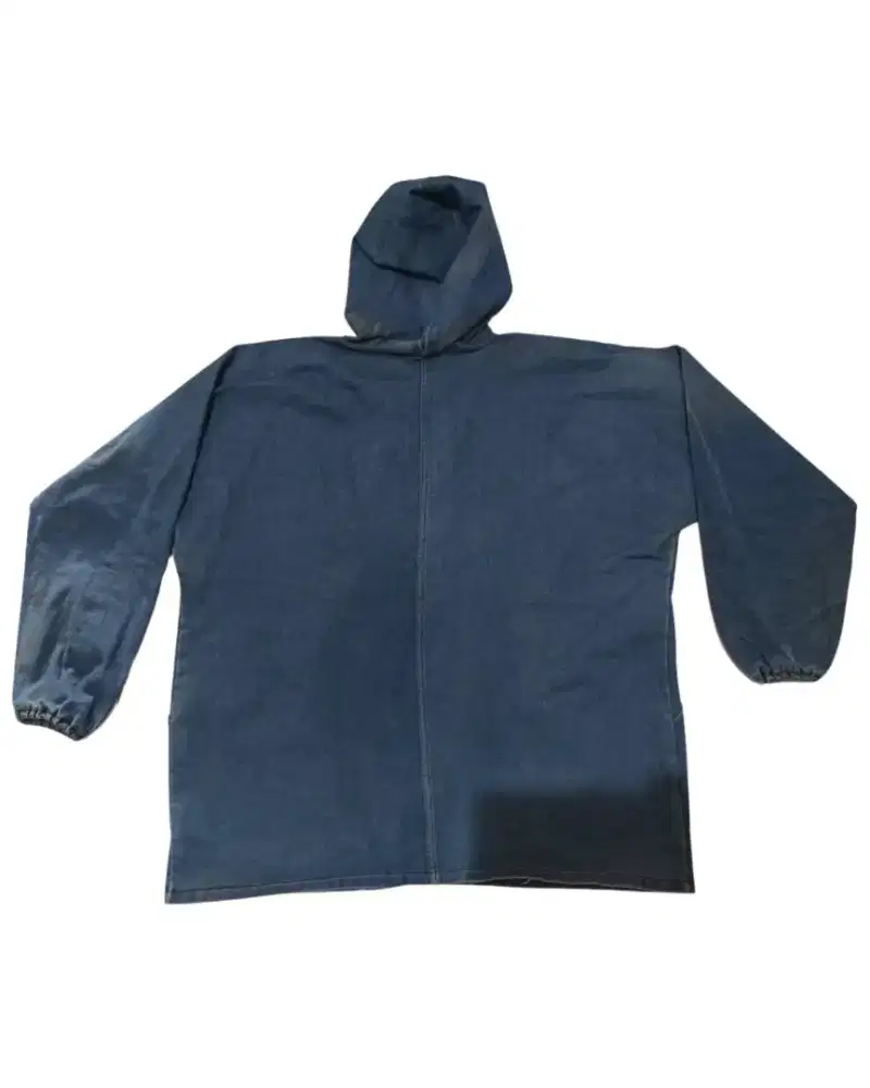Jaket jeans hoodie ziper