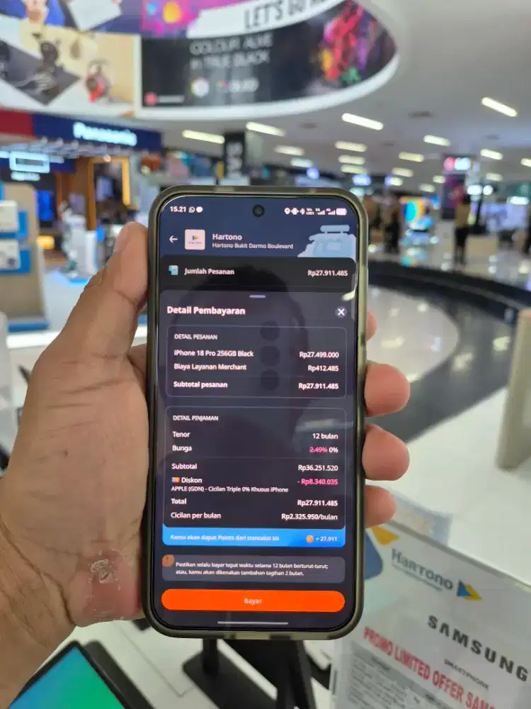PRE-ORDER IPHONE 18Pro BUNGA 0% TENOR 12 BURUAN SEBELUM HABIS