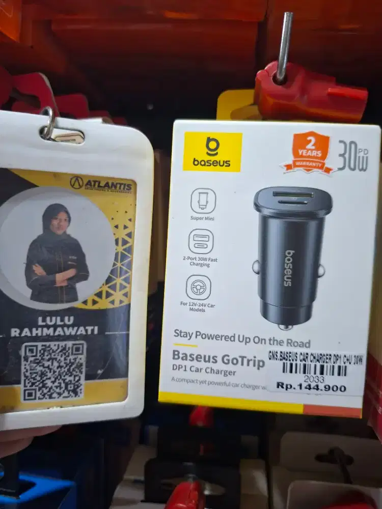 BASEUS CAR CHARGER DP1 C+U 30W