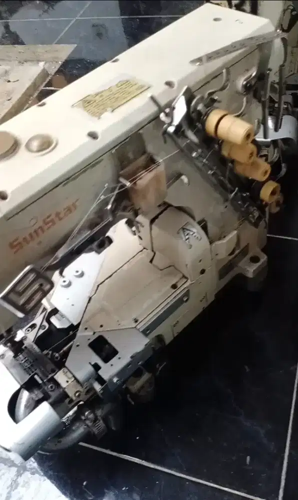 Mesin overdeck vacum sunstar