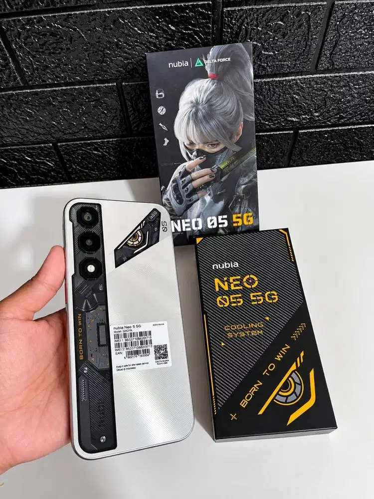 Nubia 05 5G 8/256GB Fullset Like new