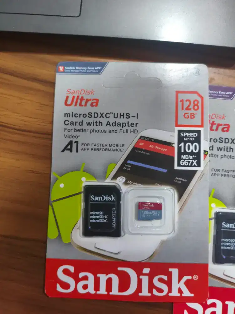 Memory sandisk 128gb
