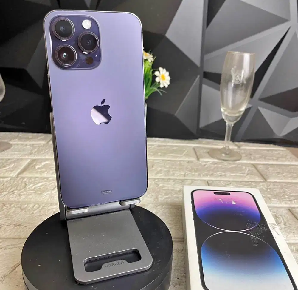 iPhone 14 Pro Max 128GB Garansi Resmi iBox Battery 100%