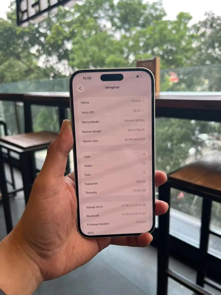 IPHONE 16 PLUS 128 WHITE IBOX