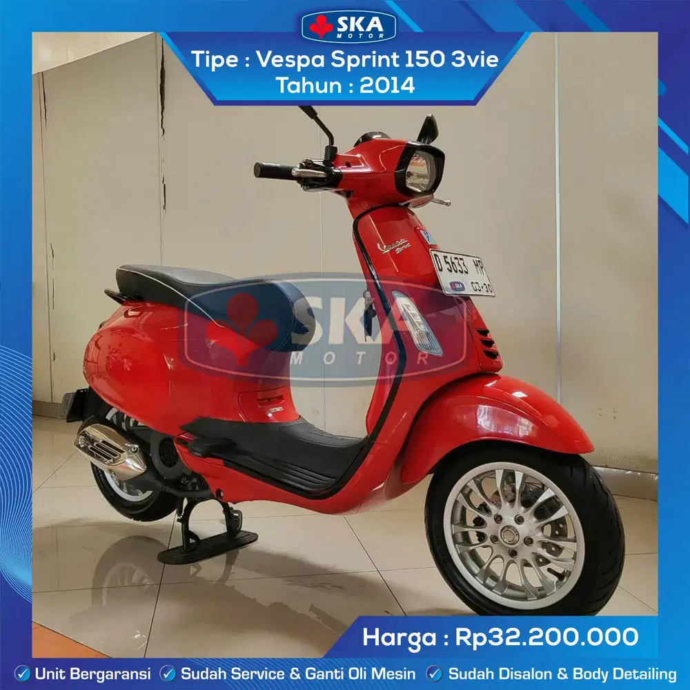 Vespa Sprint 150 3vie Tahun 2014