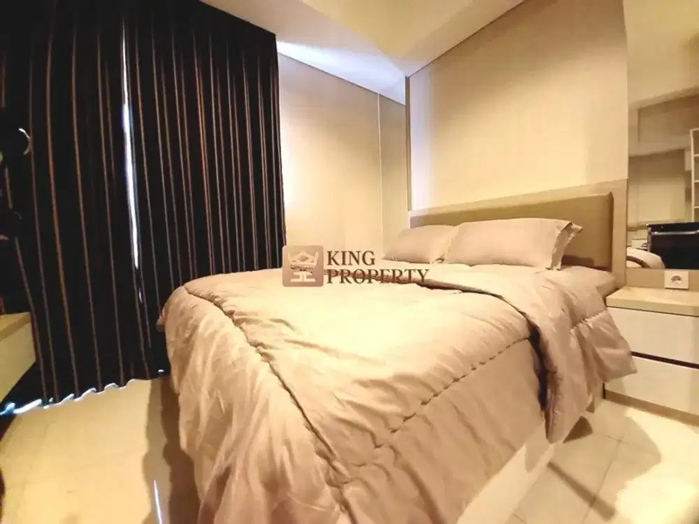 Disewa Apartemen Studio Tares Full Furnished 26M², Hadap Timur, Dekat Neo Soho & Trisakti Jakarta Barat