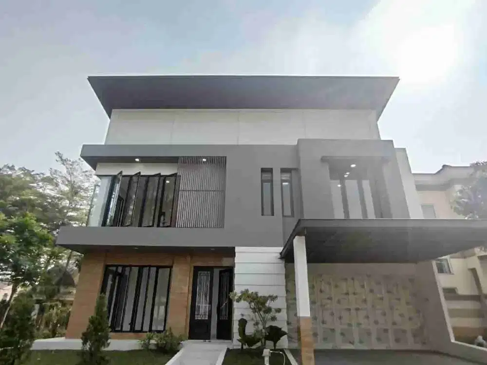 DIJUAL RUMAH BARU CAKEP, HOEK BANGUNAN MANDIRI DI FORESTA BSD CITY