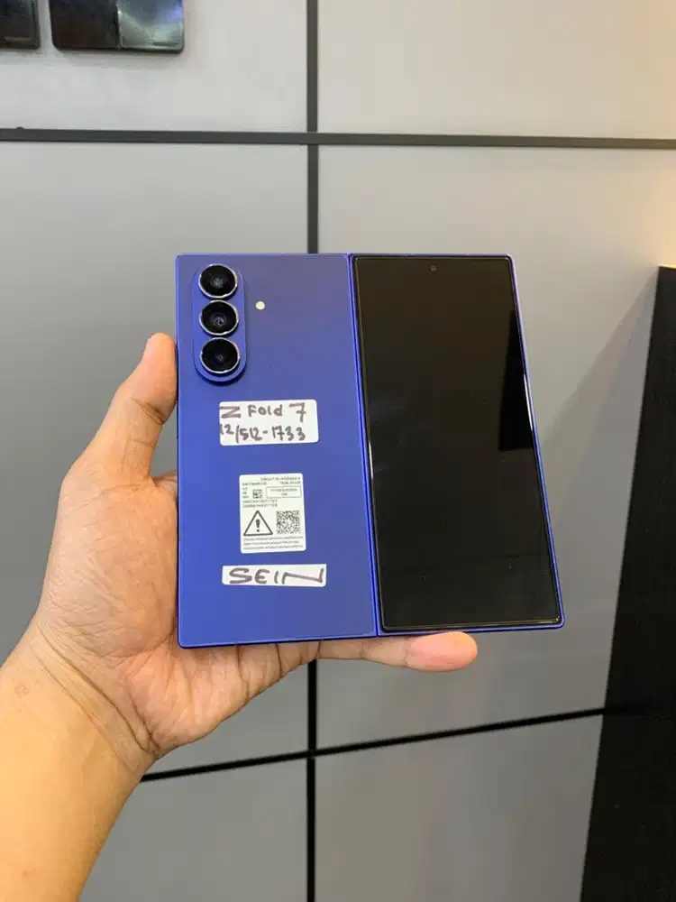 Samsung Zfold 7 12/512 Gb Navy Blue Resmi sein