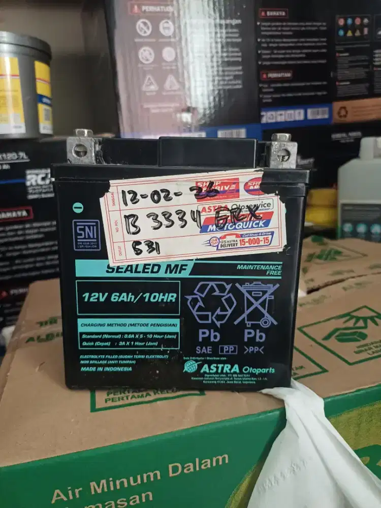 AKI KERING GTZ7V 6AH YAMAHA NMAX AEROX PESPA KAWASAKI W175 COPOTAN