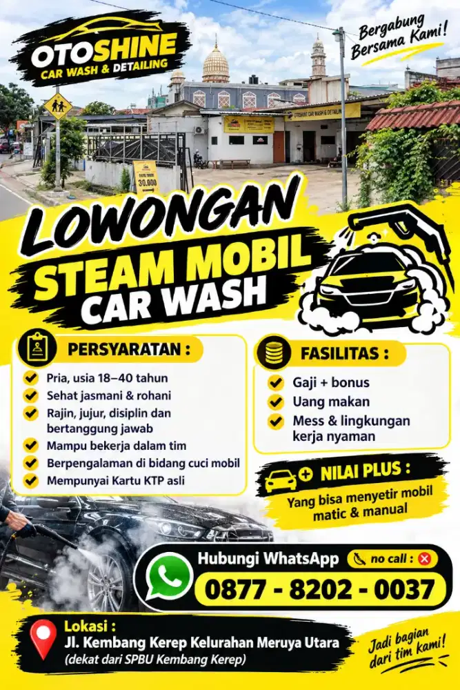 CUCI MOBIL STEAM