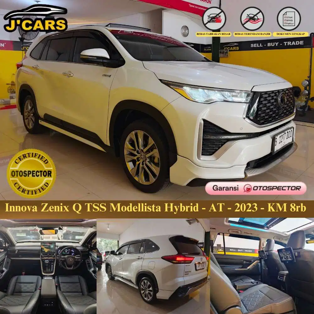 [KM 8rb] Toyota Innova Zenix Q TSS Modellista Hybrid AT 2023