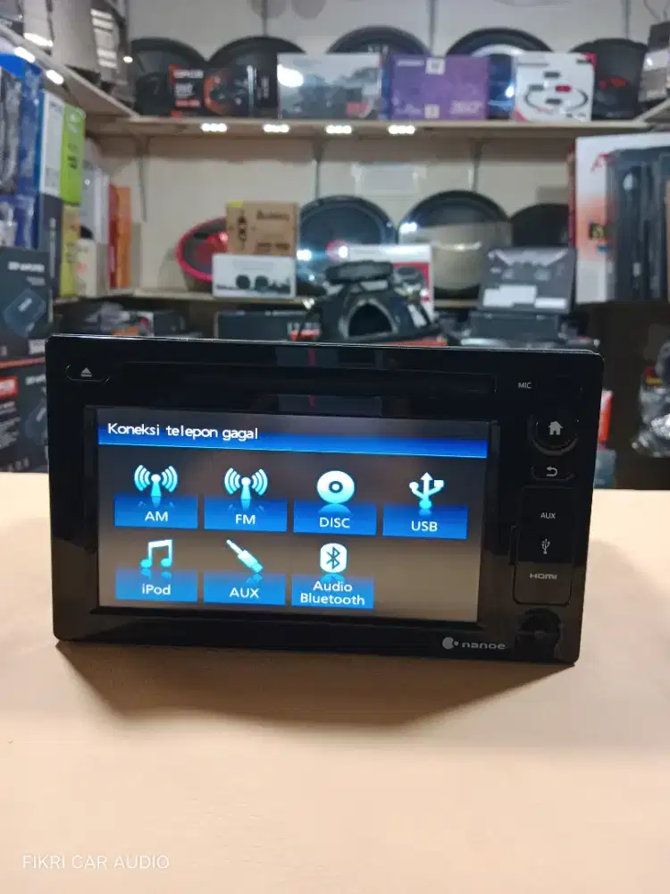 Head unit Doubledin ORIGINAL Honda BRV nanoe DVD Bluetooth USB