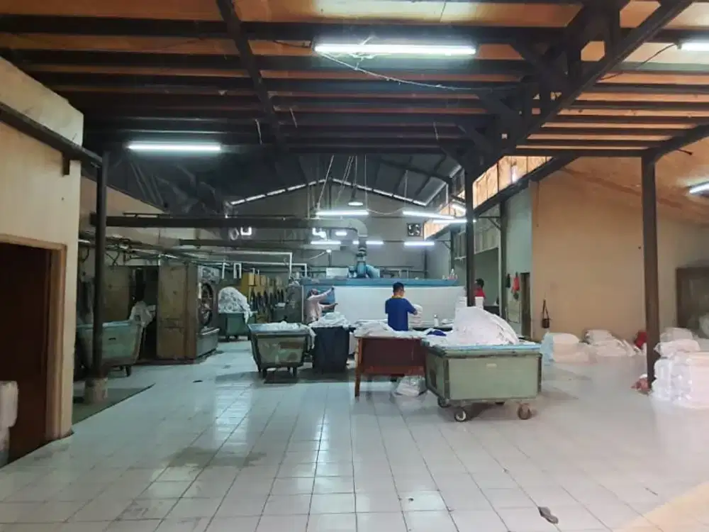 Tempat Usaha Laundry Skala Besar di kawasan Strategis Cibinong Bogor