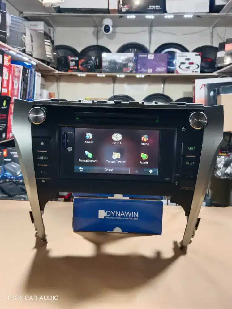 Head Unit Doubledin ORIGINAL TOYOTA CAMRY 2012 -2015 DVD Bluetooth USB
