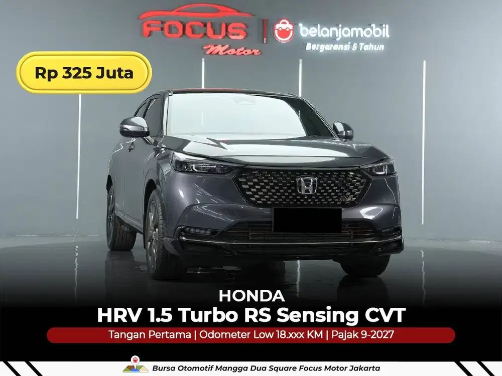[GARANSI 5THN LOW KM] Honda HRV HR-V HR V 1.5 Turbo RS 2021/2022/2023