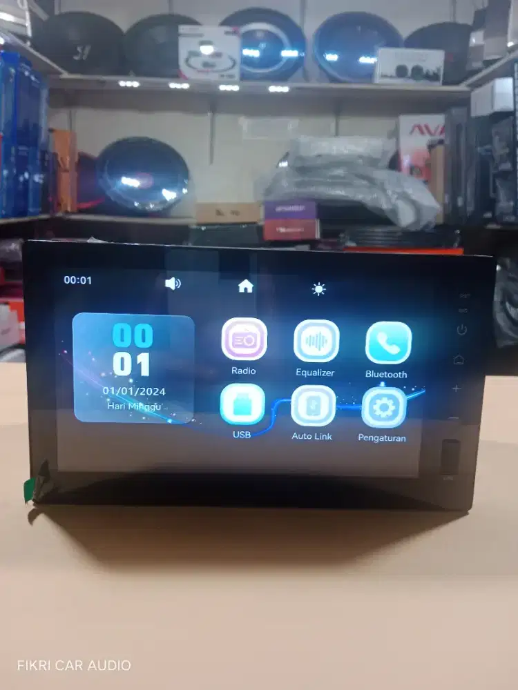 Head Unit Doubledin Original all New Brio satya 2025 Touchcreen