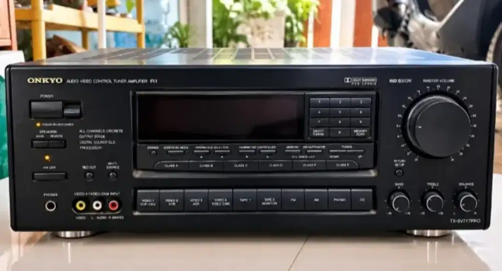 Onkyo TX-SV717PRO Amplifier Receiver Jepang