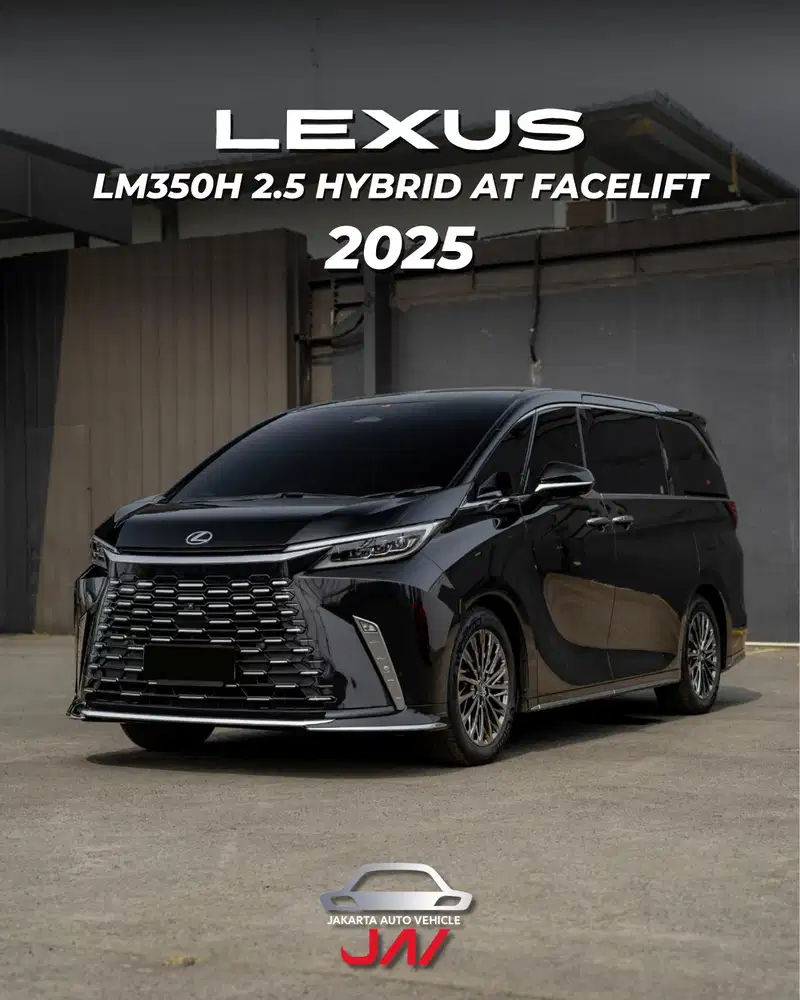 LEXUS LM350H 2.5 HYBRID AT FACELIFT 7 SEATER 2024 / MINT CONDITION