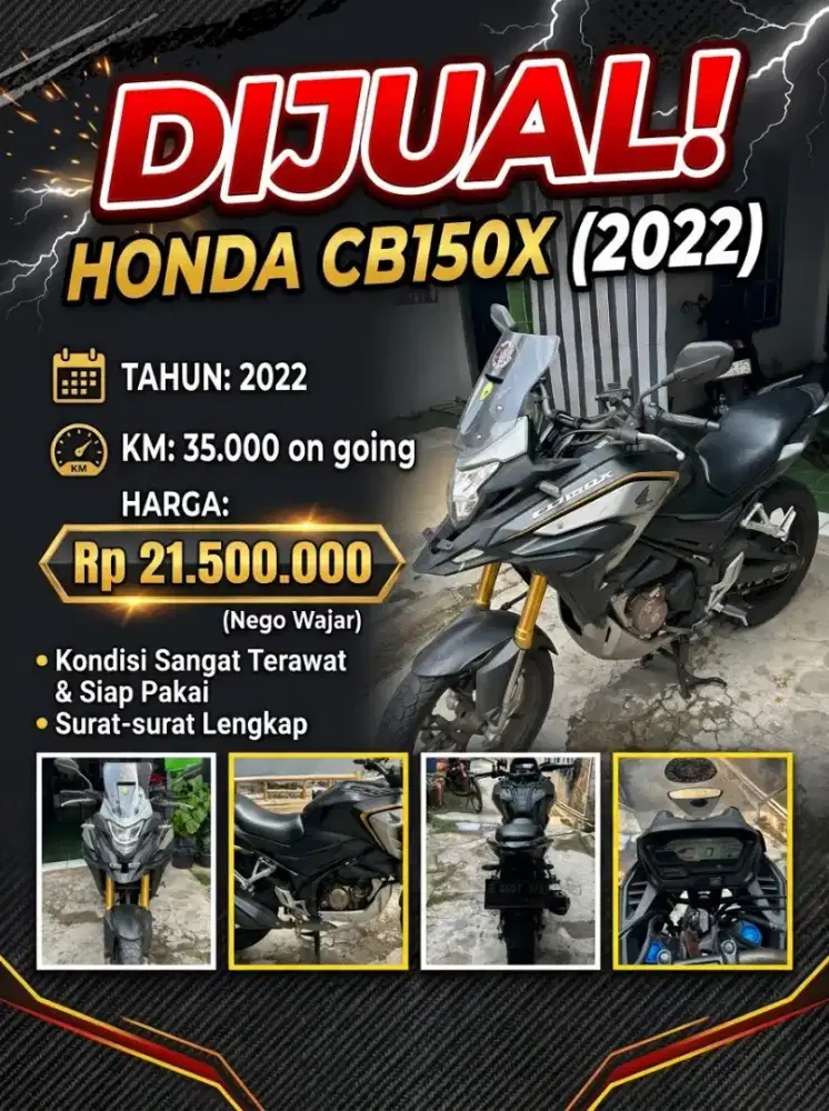 Dijual Honda CB 150 X