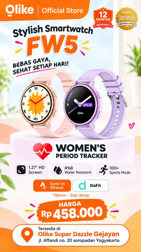 Smartwatch OLIKE FW5
