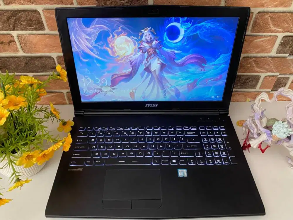 Laptop MSI Gimang GL62M core i7 gen 7 VGA GTX 2GB 15 widescreen