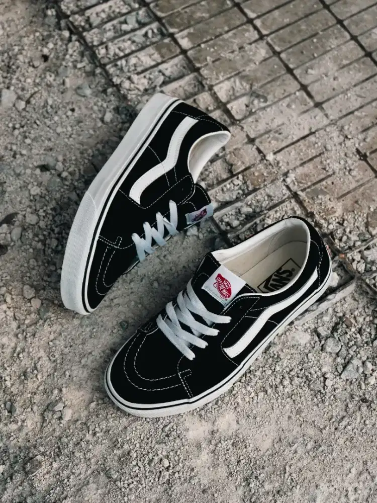 Vans Sk-8 Low Black White