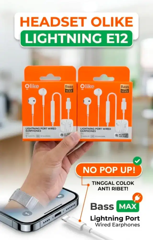 Headset kabel for iP OLIKE E12