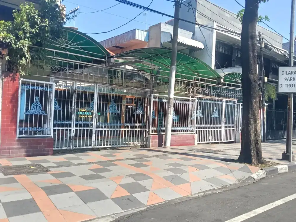 Jual Rumah Komersil Nol Jalan Raya di Surabaya Perak Timur