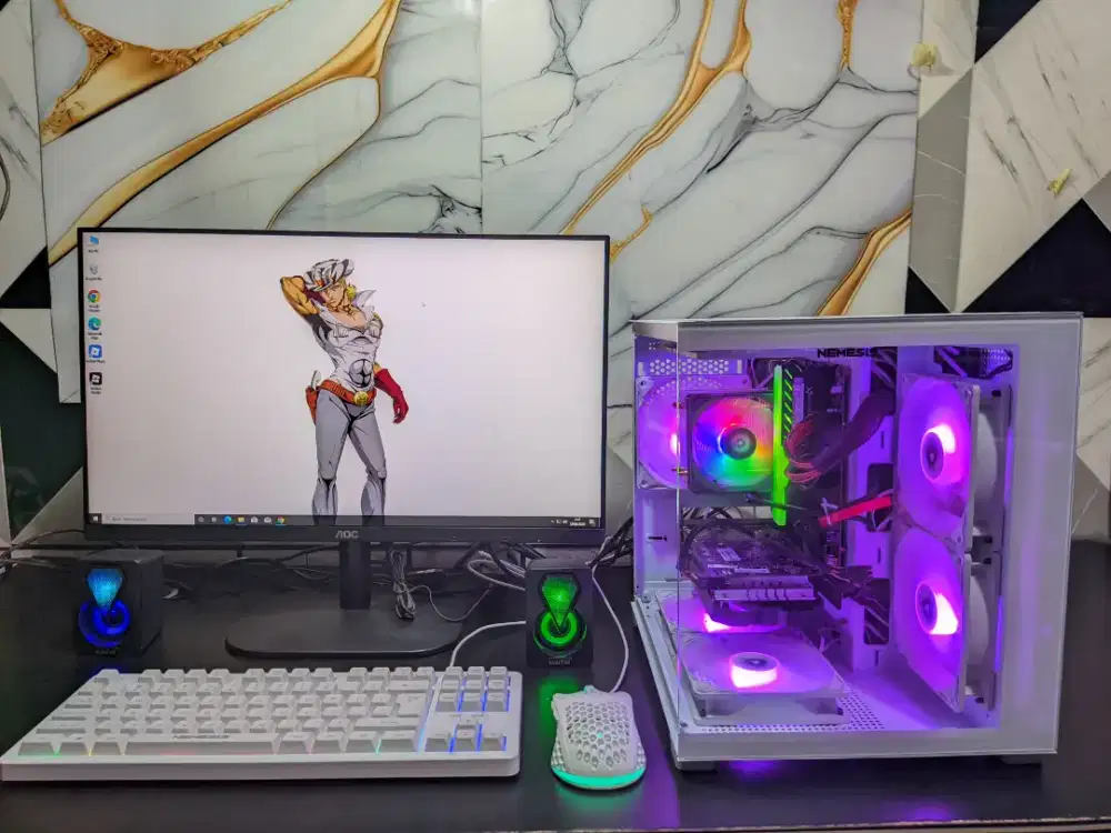 PC FULLSET GAMING EDITING BERGARANSI SIAP PAKAI TERMURAH