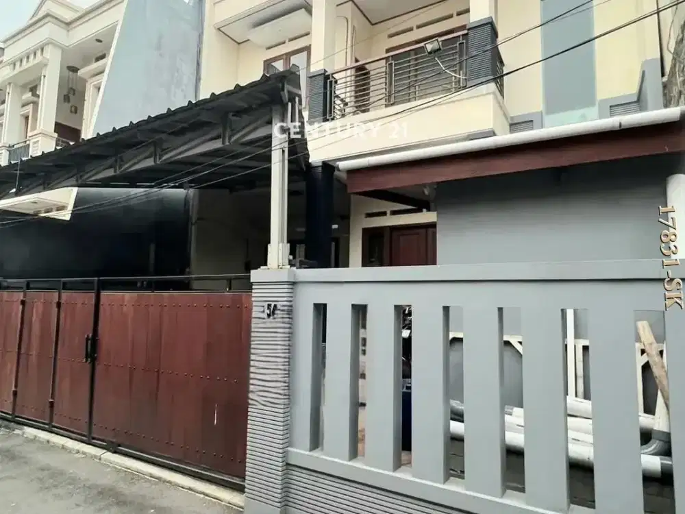 Di Jual Rumah Second Bangunan 2 Lantai Di Kemanggisan Jakarta