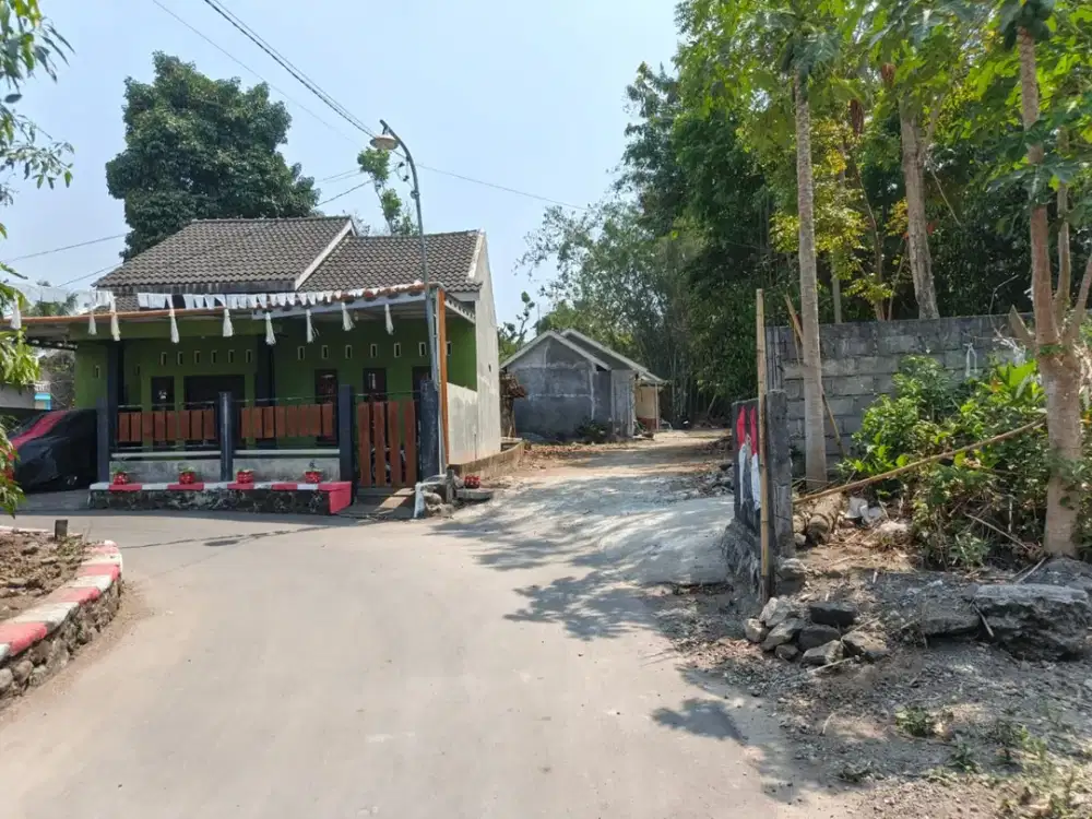 Tanah Kavling Murah di Sleman Dekat Akses Jalan Raya - Cocok Untuk Hunian