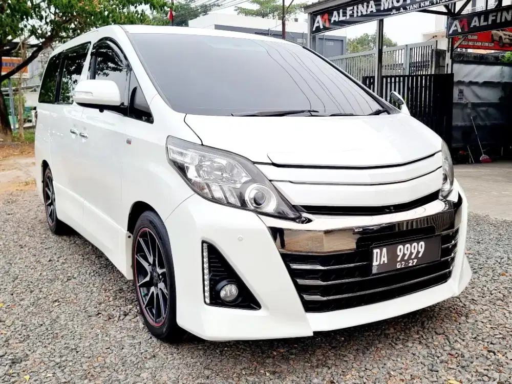 Toyota Alphard GS (Gazoo Sport) Matic 2013 Full Orisinil Istimewa