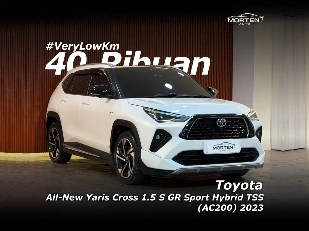[Very Low Km!!!] Toyota All-New Yaris Cross 1.5 Hybrid S GR Sport 2023