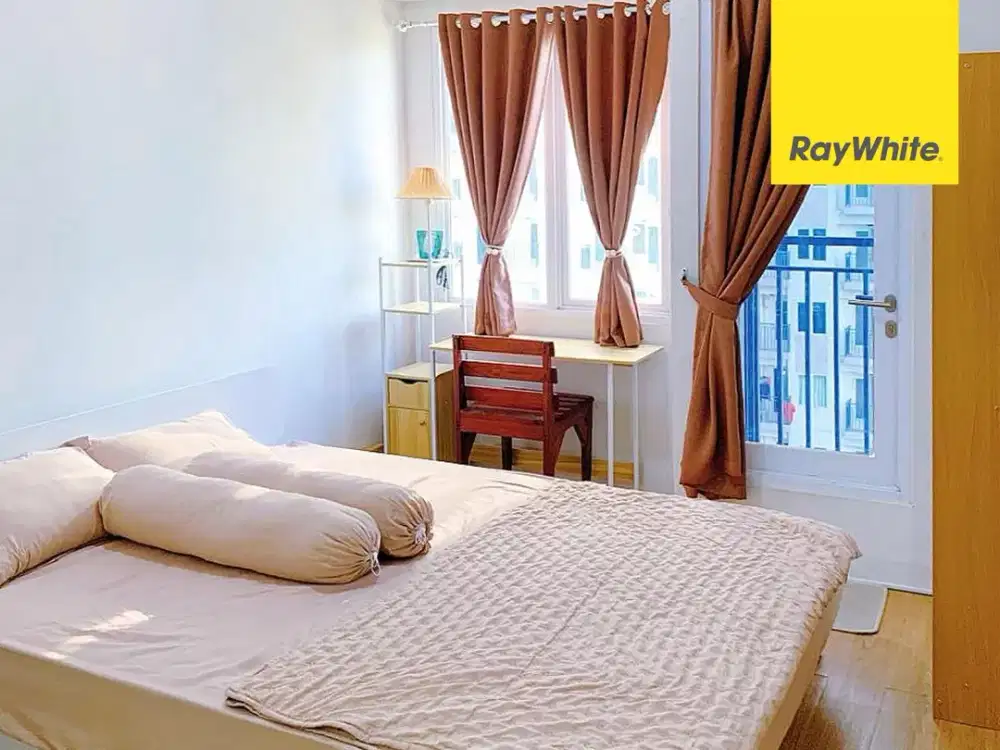 Apartemen Tipe Studio, Full Furnished, View Swimming Pool di Podomoro Golf View, Cimanggis