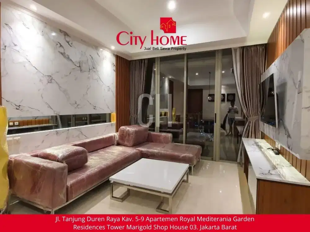 Dijual Apartemen Taman Anggrek Residences - Full Furnished 3+1 Bedroom