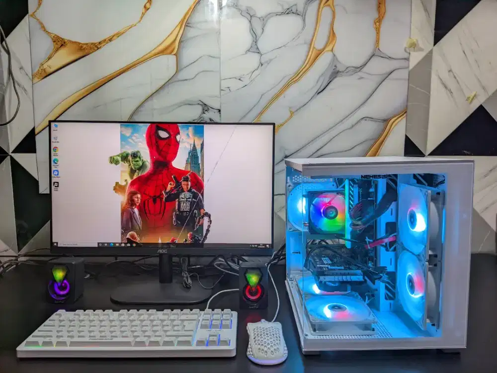 PC FULLSET GAMING EDITING BERGARANSI SIAP PAKAI TERMURAH