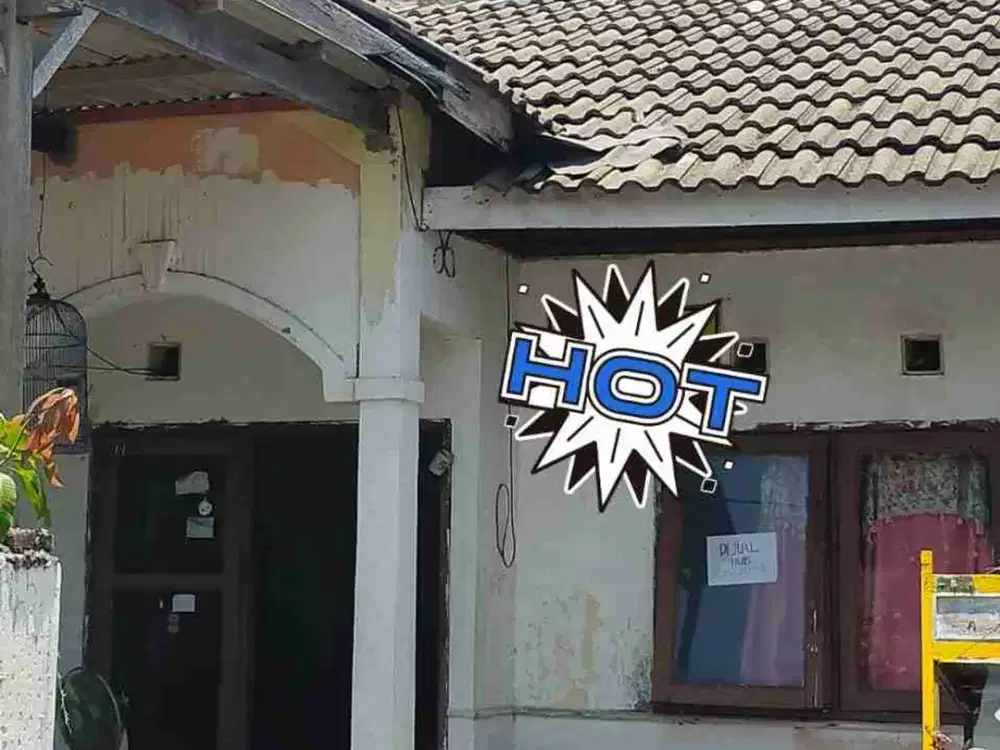 Rumah Murah Butuh Renov di Perumtas 3, Wonoayu, Sda