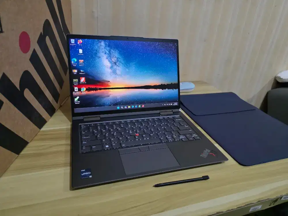 Laptop X1 Yoga i7 1370P Ram 64GB super tercepat Touch Stylus X360