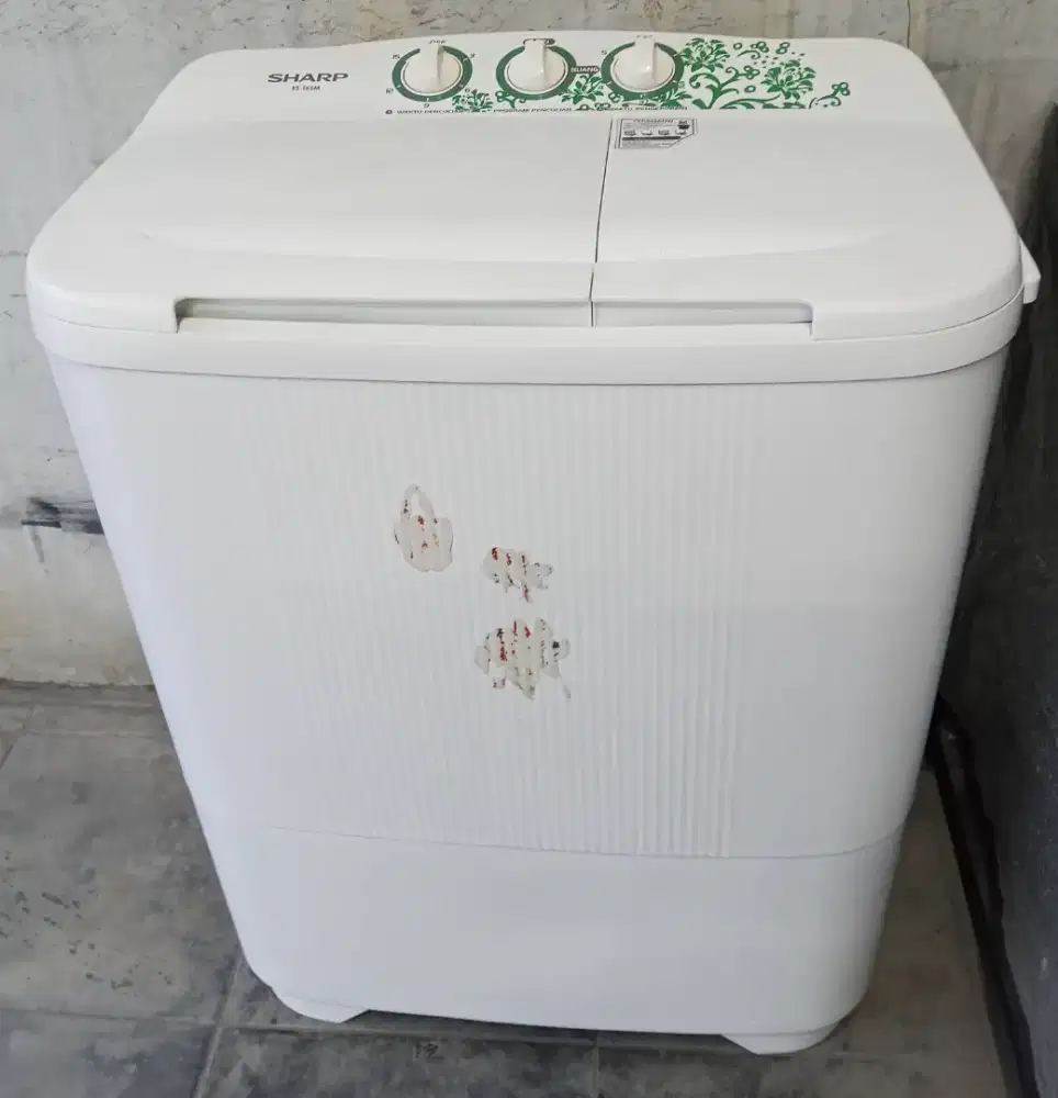 Mesin cuci Sharp 6,5 kg ORIGINAL likenew