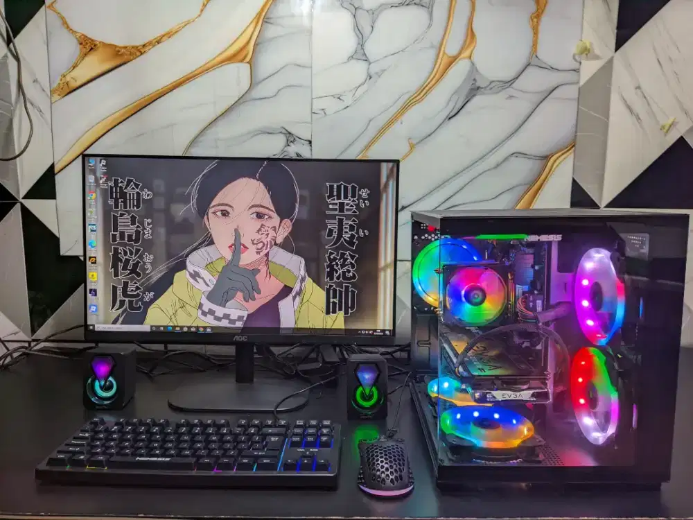 KOMPUTER GAMING EDITING STREAMING I5 9400 | RAM 16 GB | SSD 512 GB |