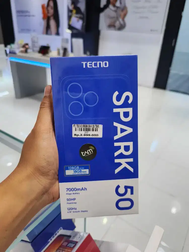 TECNO SPARK 50 8/128GB | ATLANTIS DAHSYAT
