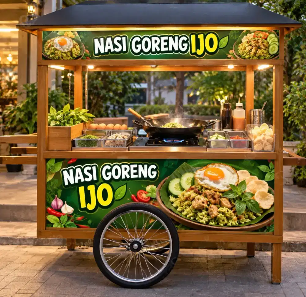 Dicari karyawan untuk berjualan nasi goreng