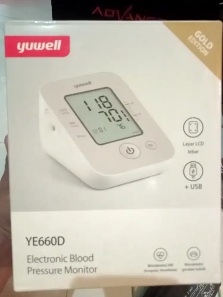 Dijual Tensimeter Digital YE 660D Gold