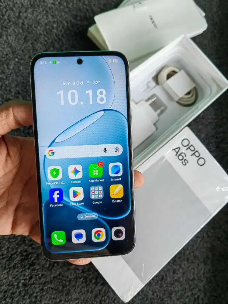 Oppo A6s NFc ram 8+8/256 mulus fulset cakep