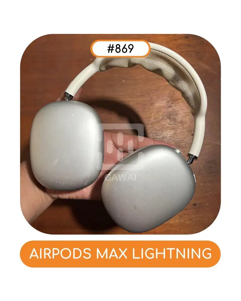 #869 Airpods Max Lightning White