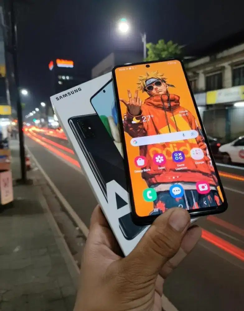 Samsung A71 8/128 Mulus Resmi SEIN Indonesia