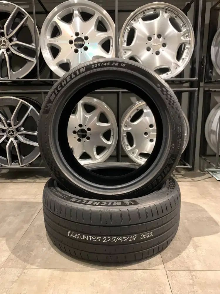 2 Ban Michelin Pilot Sport 5 225/45/18
